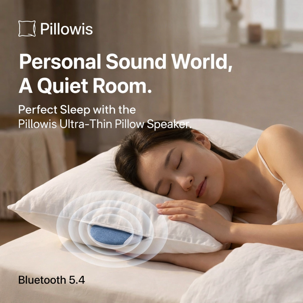 Pillowis™ pillow speaker