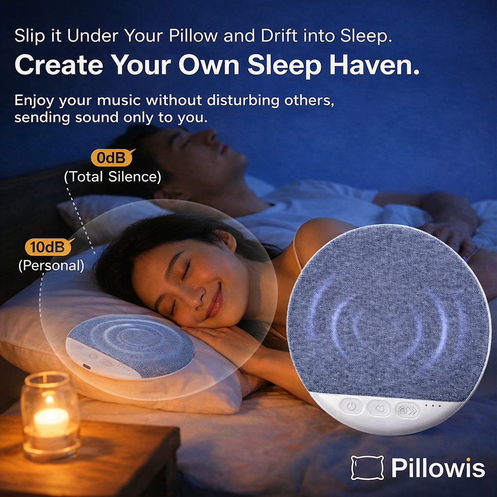 Pillowis™ pillow speaker